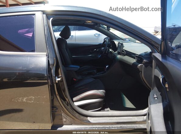 KMHTG6AF0KU014373 2019 HYUNDAI VELOSTER Black Front interior view
