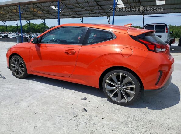 KMHTG6AF1LU030387 2020 HYUNDAI VELOSTER Red Trasero izquierdo