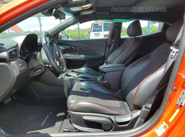 KMHTG6AF1LU030387 2020 HYUNDAI VELOSTER Red Vista interior delantera