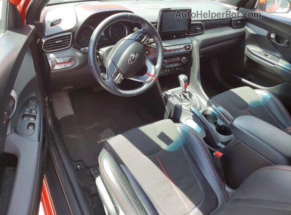 KMHTG6AF1LU030387 2020 HYUNDAI VELOSTER Red Vista del salpicadero