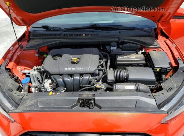 KMHTG6AF1LU030387 2020 HYUNDAI VELOSTER Red Vista interior trasera