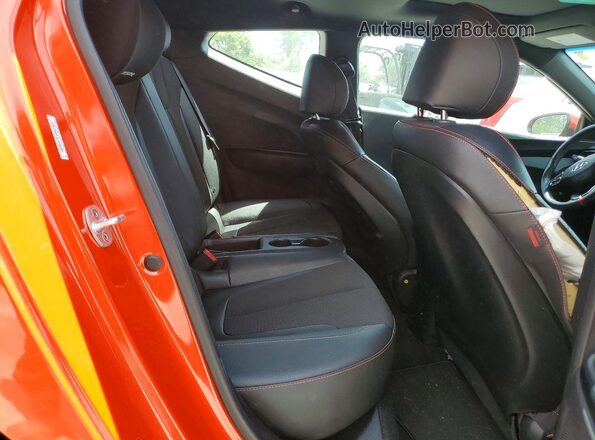 KMHTG6AF1LU030387 2020 HYUNDAI VELOSTER Red Vista de los asientos traseros