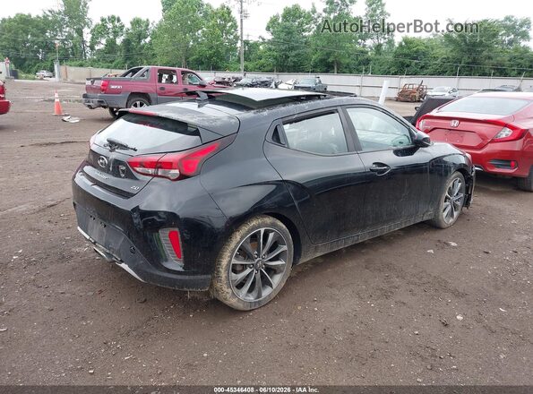 KMHTG6AF2KU008428 2019 HYUNDAI VELOSTER Black Rear right