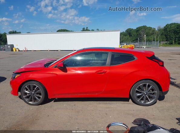 KMHTG6AF2KU011118 2019 HYUNDAI VELOSTER Red 