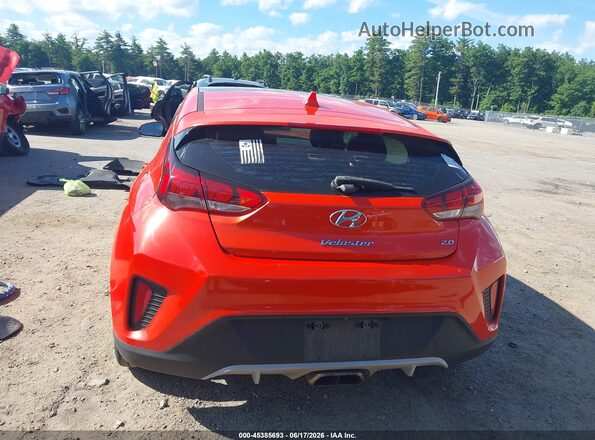 KMHTG6AF2KU011118 2019 HYUNDAI VELOSTER Red 