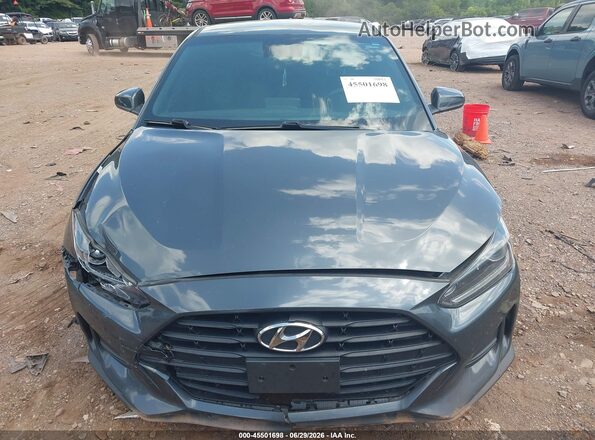 KMHTG6AF2KU019249 2019 HYUNDAI VELOSTER Black Front view