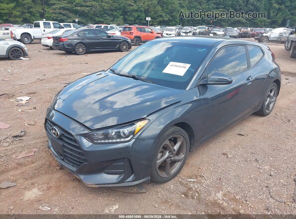 KMHTG6AF2KU019249 2019 HYUNDAI VELOSTER Black Front left