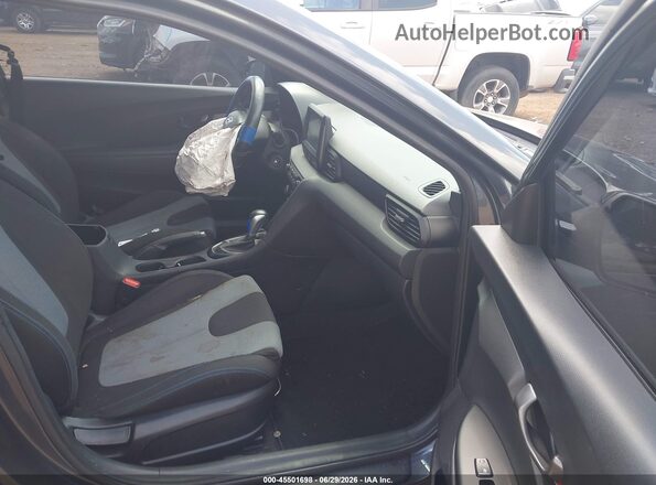 KMHTG6AF2KU019249 2019 HYUNDAI VELOSTER Black Front interior view