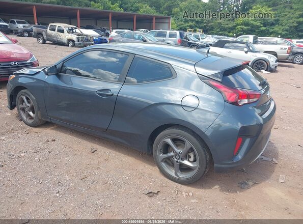 KMHTG6AF2KU019249 2019 HYUNDAI VELOSTER Black Rear left