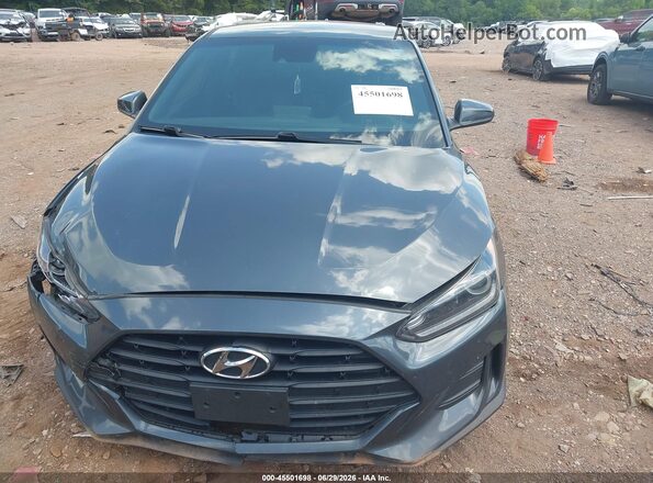 KMHTG6AF2KU019249 2019 HYUNDAI VELOSTER Black Dashboard view