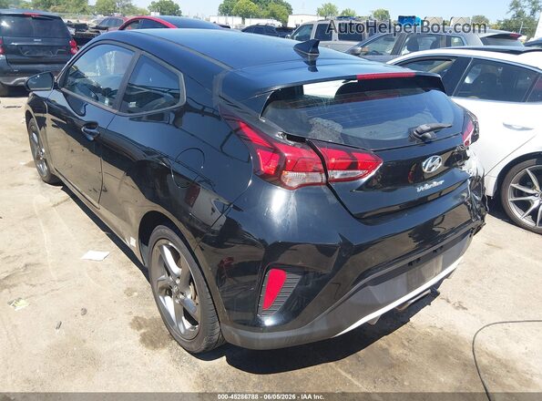 KMHTG6AF2LU030463 2020 HYUNDAI VELOSTER Black უკანა მარცხენა