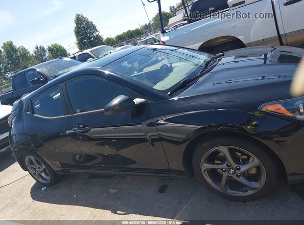 KMHTG6AF2LU030463 2020 HYUNDAI VELOSTER Black უკანა სალონის ხედი