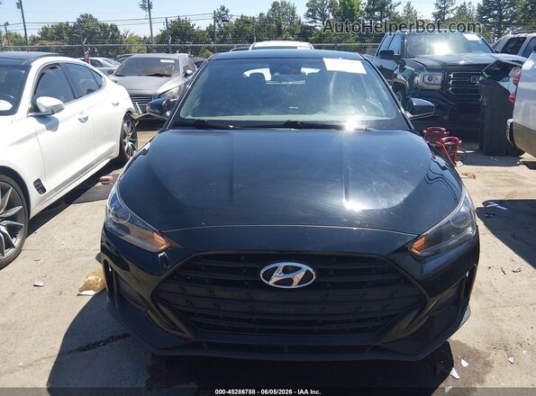 KMHTG6AF2LU030463 2020 HYUNDAI VELOSTER Black ხელსაწყოთა პანელის ხედი