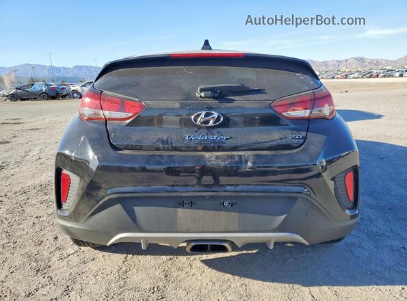 KMHTG6AF2LU031967 2020 HYUNDAI VELOSTER Black უკანა ხედი