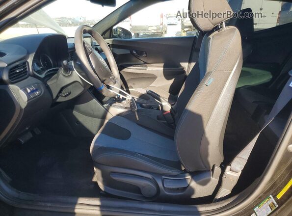 KMHTG6AF2LU031967 2020 HYUNDAI VELOSTER Black წინა სალონის ხედი