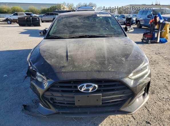 KMHTG6AF2LU031967 2020 HYUNDAI VELOSTER Black წინა ხედი