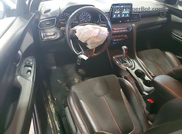 KMHTG6AF3KU013606 2019 HYUNDAI VELOSTER Gray Vista del salpicadero