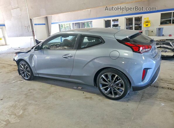 KMHTG6AF3KU013606 2019 HYUNDAI VELOSTER Gray Trasero izquierdo