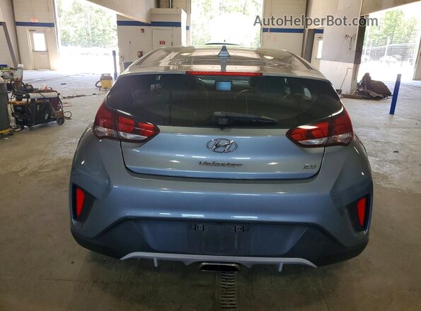 KMHTG6AF3KU013606 2019 HYUNDAI VELOSTER Gray Vista trasera