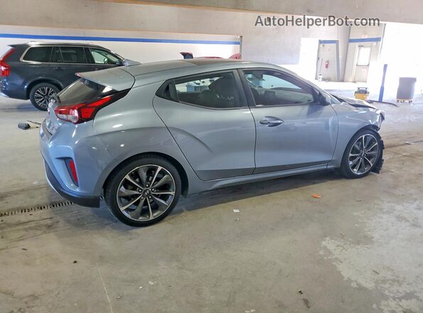 KMHTG6AF3KU013606 2019 HYUNDAI VELOSTER Gray Trasero derecho