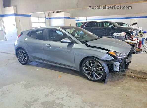 KMHTG6AF3KU013606 2019 HYUNDAI VELOSTER Gray Delantero derecho