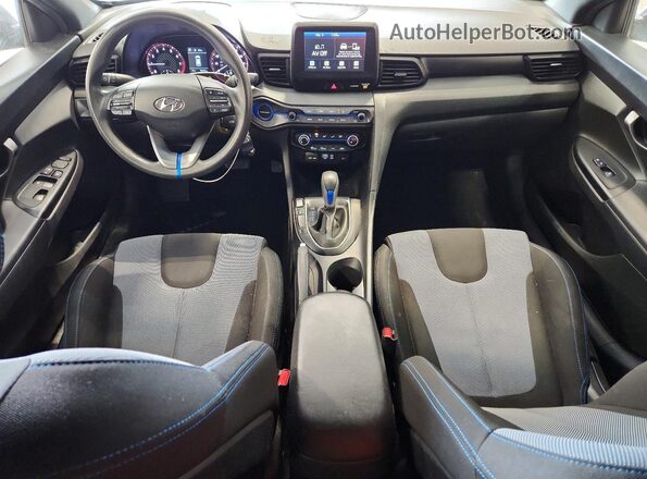 KMHTG6AF4KU010861 2019 HYUNDAI VELOSTER Black Dashboard view