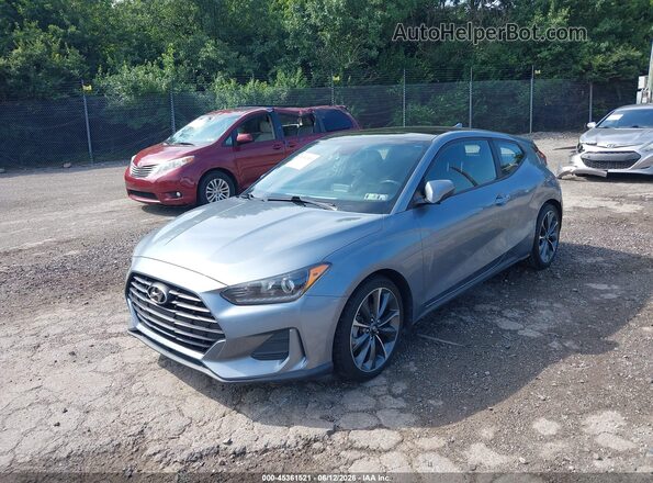 KMHTG6AF5KU003286 2019 HYUNDAI VELOSTER Gray Przód lewy