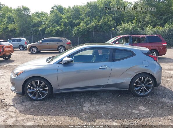 KMHTG6AF5KU003286 2019 HYUNDAI VELOSTER Gray Widok wnętrza 360 stopni