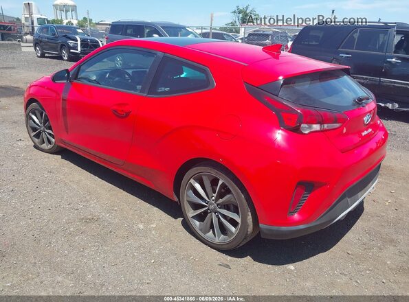 KMHTG6AF5LU021109 2020 HYUNDAI VELOSTER Red უკანა მარცხენა