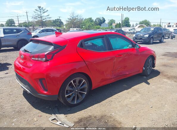 KMHTG6AF5LU021109 2020 HYUNDAI VELOSTER Red უკანა მარჯვენა