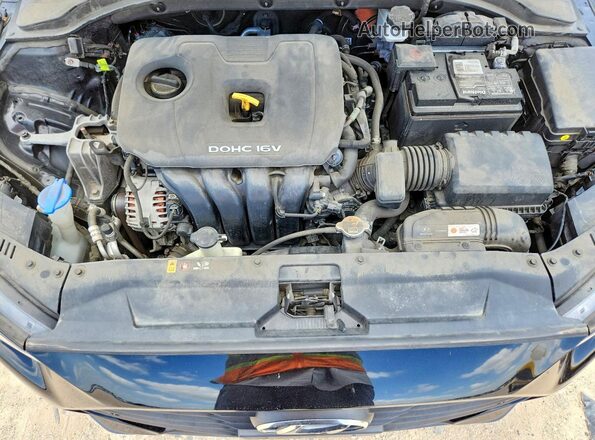 KMHTG6AF6LU020941 2020 HYUNDAI VELOSTER Черный Вид задней части салона
