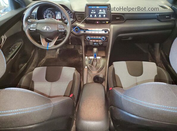 KMHTG6AF6LU024536 2020 HYUNDAI VELOSTER Черный Вид панели приборов