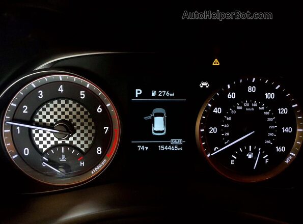 KMHTG6AF6LU024536 2020 HYUNDAI VELOSTER Черный Вид щитка приборов