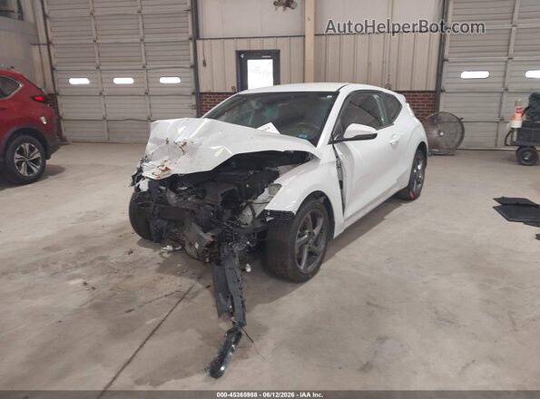 KMHTG6AF7LU023556 2020 HYUNDAI VELOSTER White წინა მარცხენა ხედი სამი მეოთხედიდან