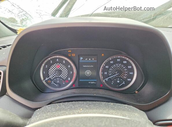 KMHTG6AF7LU023833 2020 HYUNDAI VELOSTER White ხელსაწყოთა პანელის ხედი