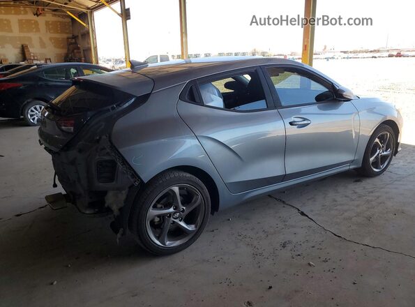 KMHTG6AF8KU016338 2019 HYUNDAI VELOSTER Blue Задня права чверть