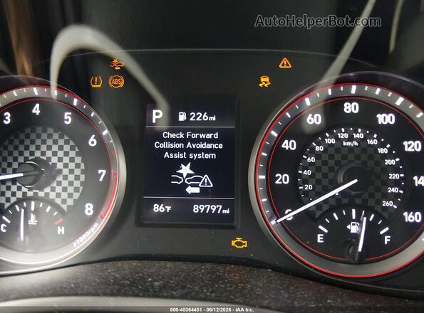 KMHTG6AF8KU017182 2019 HYUNDAI VELOSTER Серый Вид задних сидений