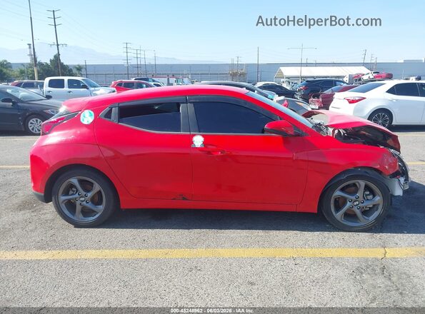 KMHTG6AF8LU022142 2020 HYUNDAI VELOSTER Red Панорамний вид салону 360°