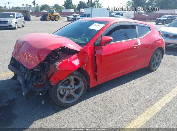 KMHTG6AF8LU022142 2020 HYUNDAI VELOSTER Red Передня ліва чверть