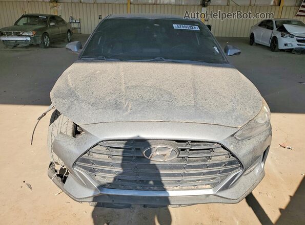 KMHTG6AF9KU017269 2019 HYUNDAI VELOSTER Gray 