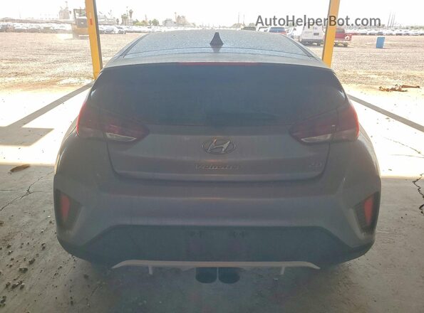 KMHTG6AF9KU017269 2019 HYUNDAI VELOSTER Gray 