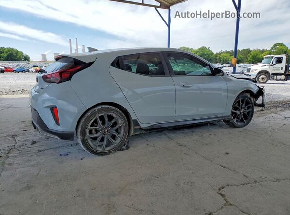 KMHTH6AB1KU006907 2019 HYUNDAI VELOSTER Gray 