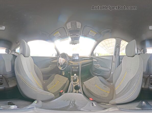 KMHTH6AB1KU006907 2019 HYUNDAI VELOSTER Gray 