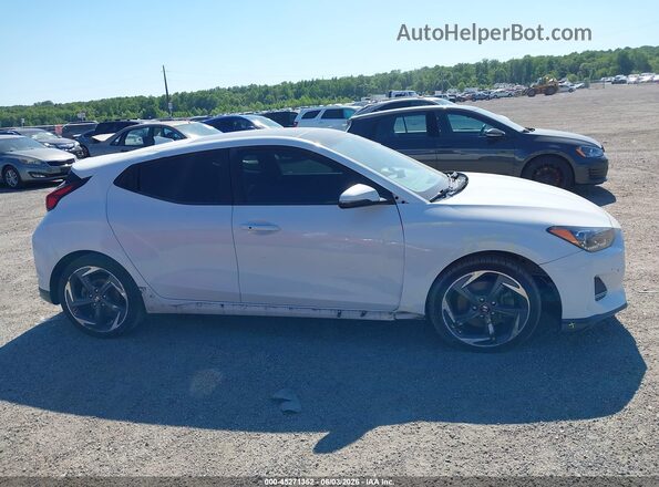 KMHTH6AB1KU007491 2019 HYUNDAI VELOSTER White Вид задньої частини салону