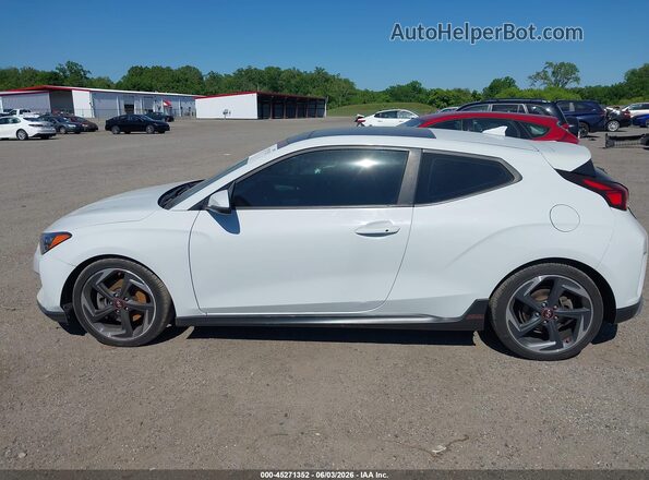 KMHTH6AB1KU007491 2019 HYUNDAI VELOSTER White Панорамний вид салону 360°