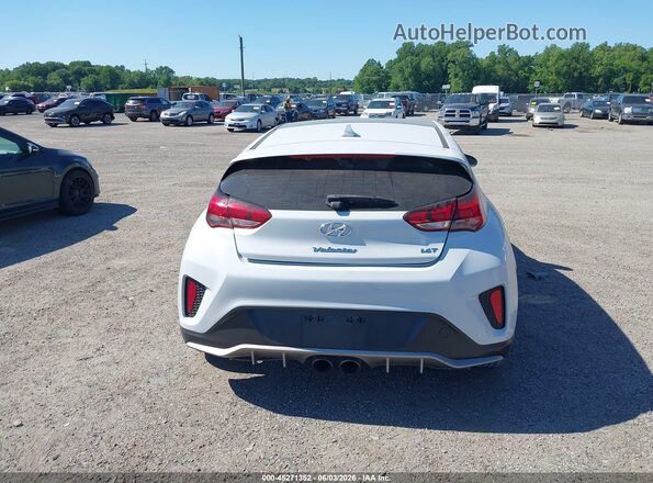KMHTH6AB1KU007491 2019 HYUNDAI VELOSTER White 