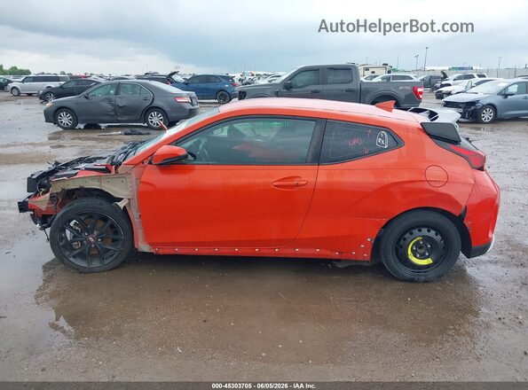 KMHTH6AB1KU009385 2019 HYUNDAI VELOSTER Orange 