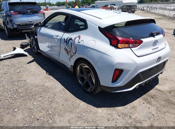 KMHTH6AB1KU018989 2019 HYUNDAI VELOSTER White 
