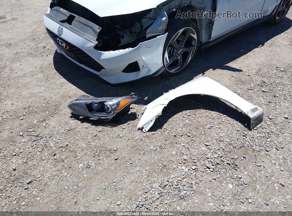 KMHTH6AB1KU018989 2019 HYUNDAI VELOSTER White 