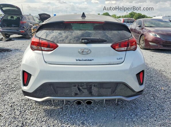 KMHTH6AB2LU030599 2020 HYUNDAI VELOSTER White Հետևի տեսք
